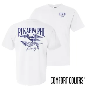 Pi Kapp Comfort Colors Freedom White Short Sleeve Tee