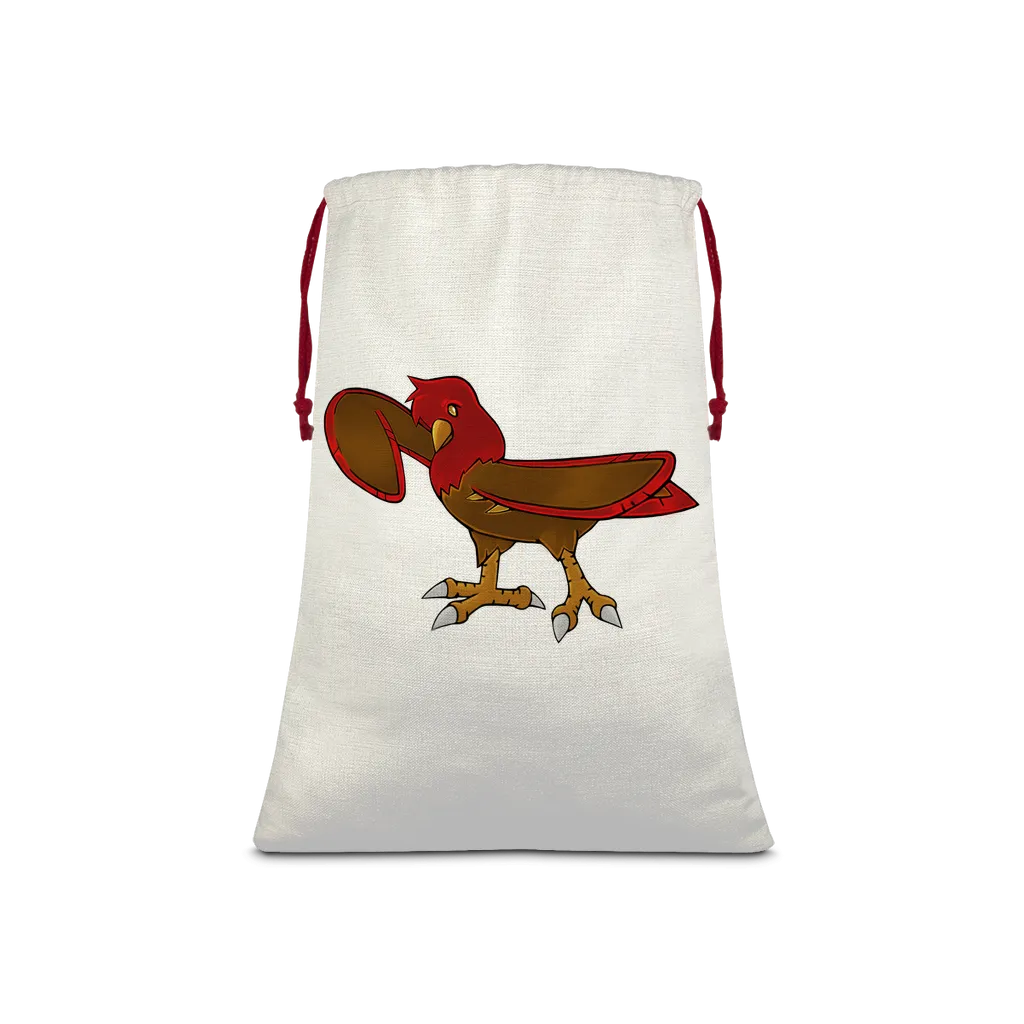 Pidgenna Sublimation Linen Drawstring Sack