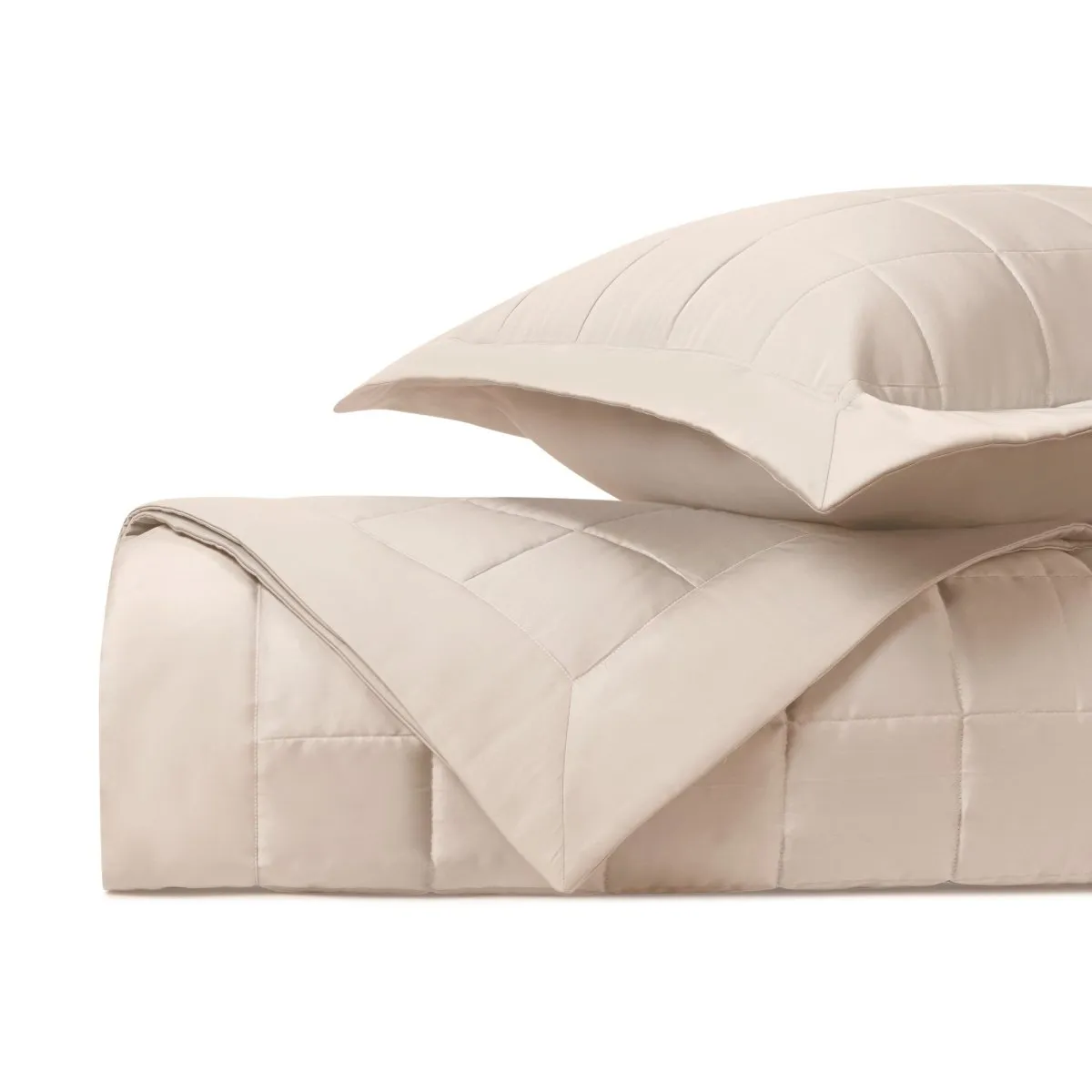 Plateau Quilted Ecru by Home Treasures