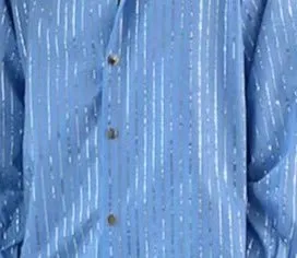 Pre Order:  Silver Pinstripes Loose Fit Shirt