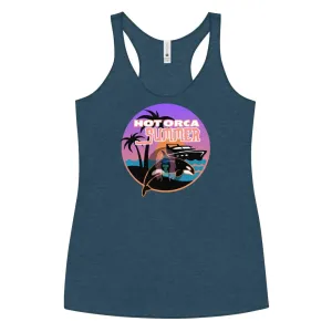 "Hot Orca Summer" Women's Racerback Tank