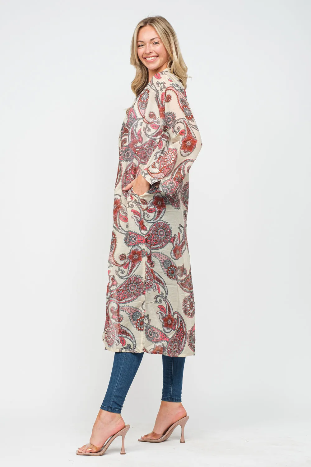 RAJ INGRID PRINTED KIMONO