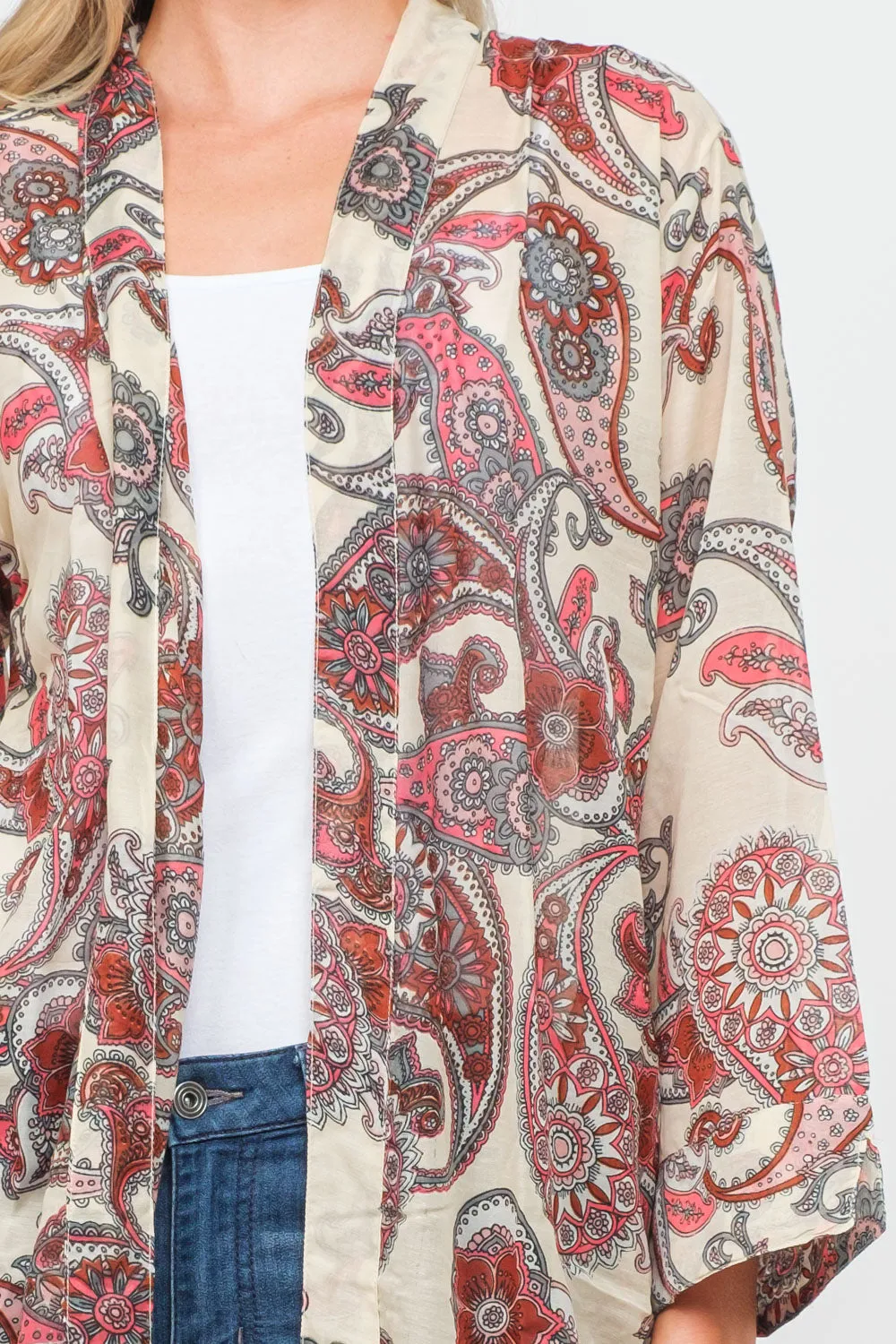 RAJ INGRID PRINTED KIMONO