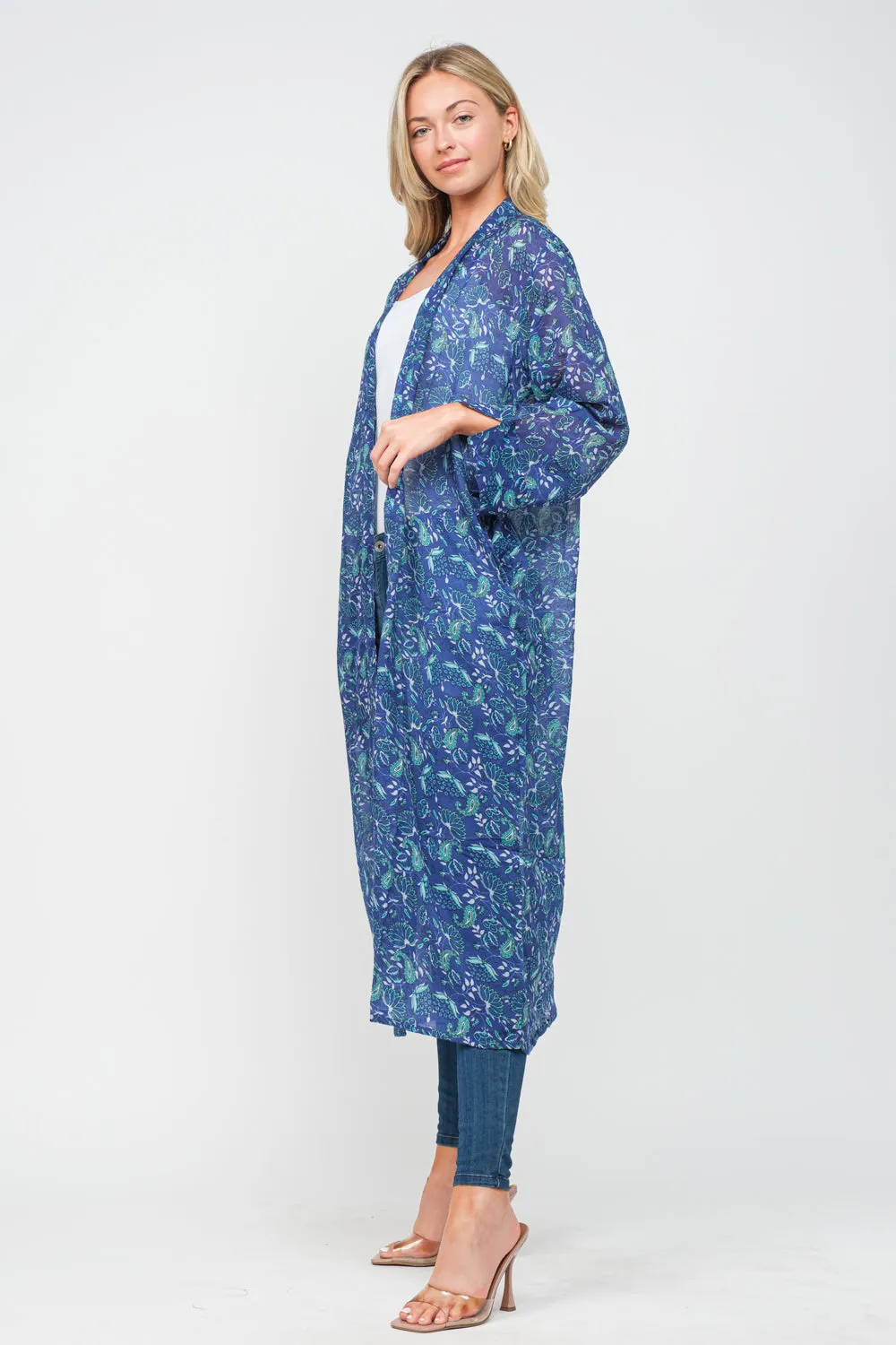 RAJ IRINA PRINTED KIMONO