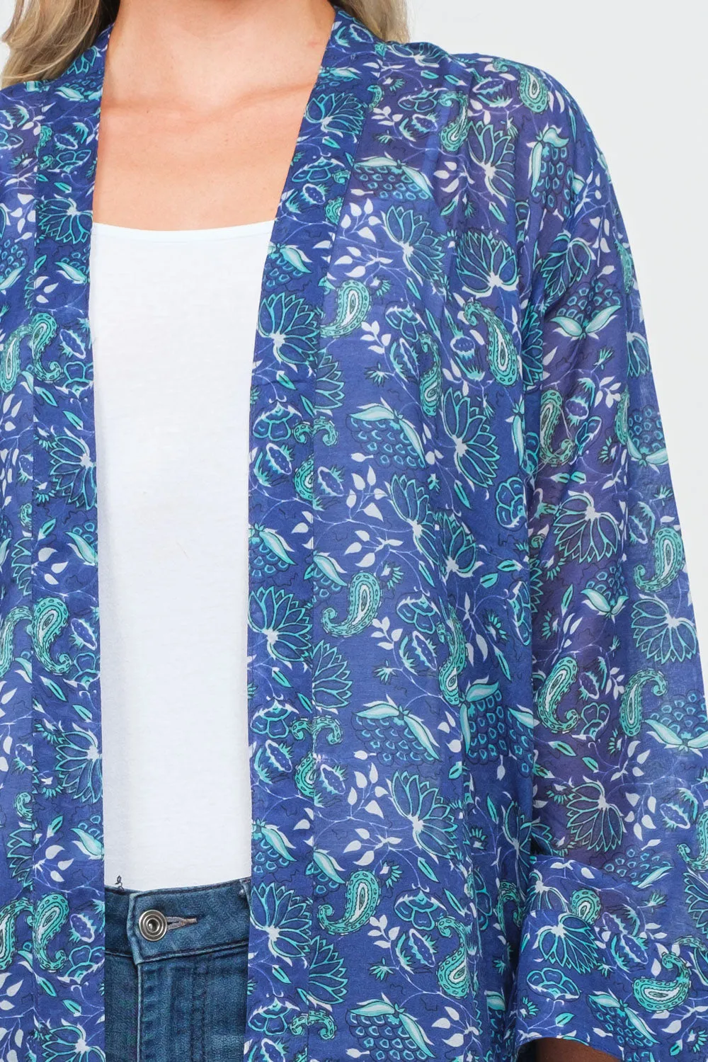 RAJ IRINA PRINTED KIMONO