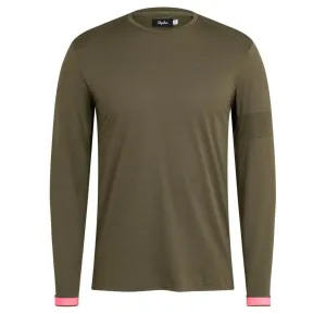 RAPHA Long Sleeve Technical Tshirt - OLN Green