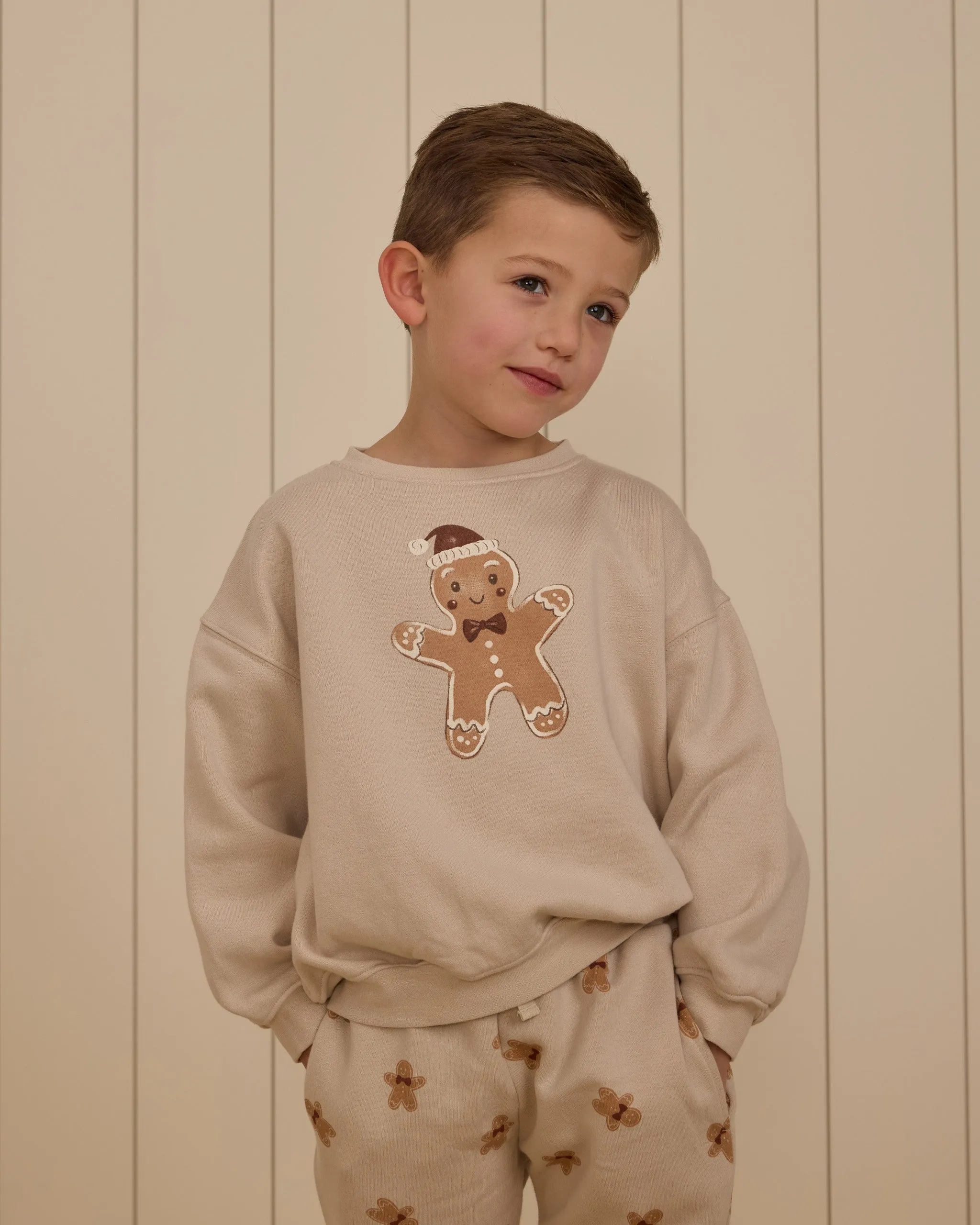 Rylee   Cru Relaxed Sweatshirt - Gingerbread