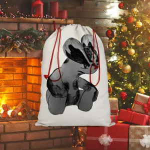 Shamrock Sublimation Linen Drawstring Sack