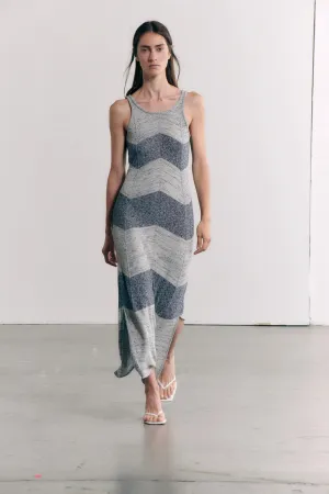 SITA MURT | DEGRADE KNITTED DRESS 141604