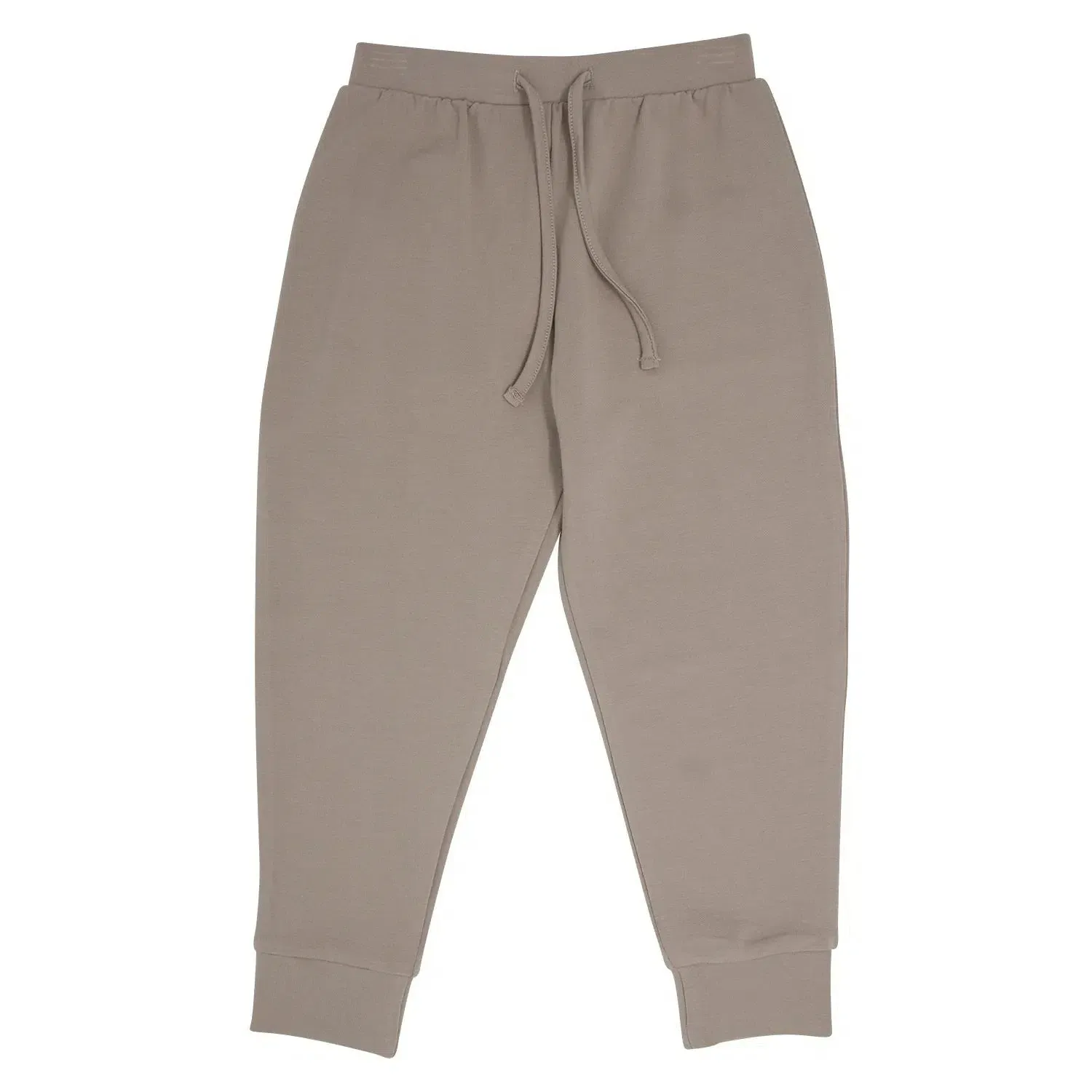 Sweet Bamboo - Crew Neck Jogger Set - Just Taupe