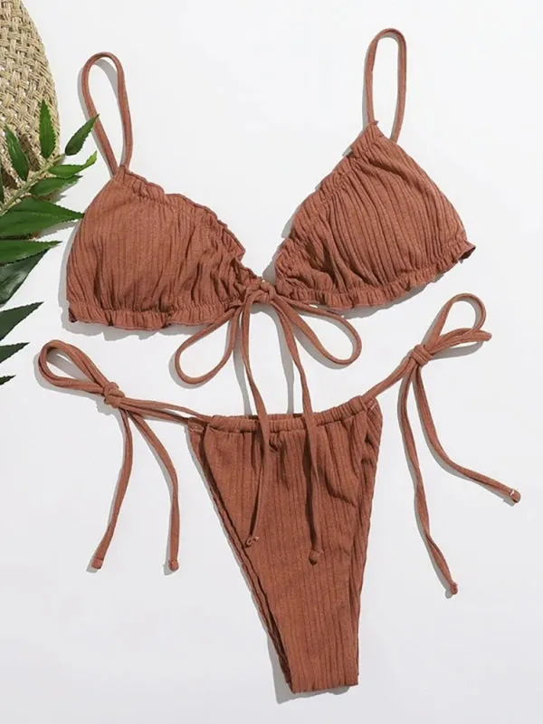 TEEK - Peeled Ruffle Bikini