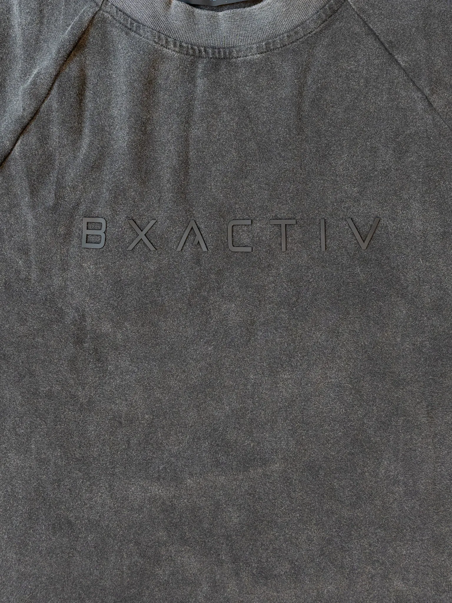 Trademark Raglan Oversize T-Shirt Vintage Gray