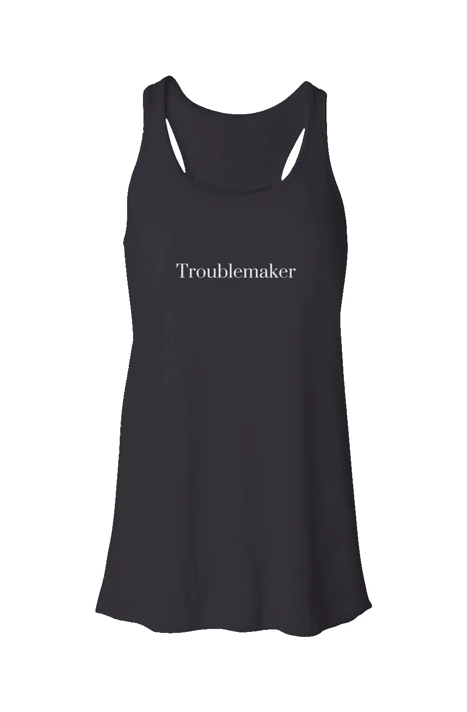 Troublemaker Flowy Racerback Tank - Fern and Oak