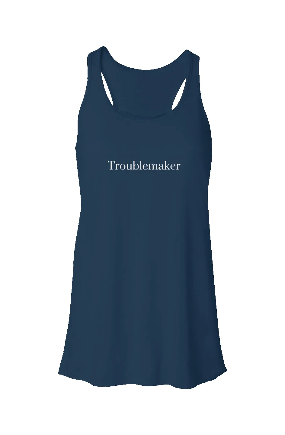 Troublemaker Flowy Racerback Tank - Fern and Oak