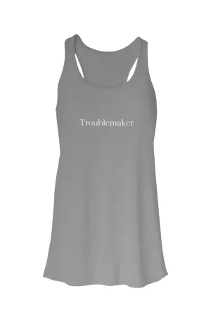 Troublemaker Flowy Racerback Tank - Fern and Oak