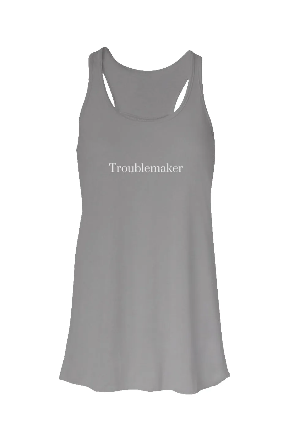 Troublemaker Flowy Racerback Tank - Fern and Oak
