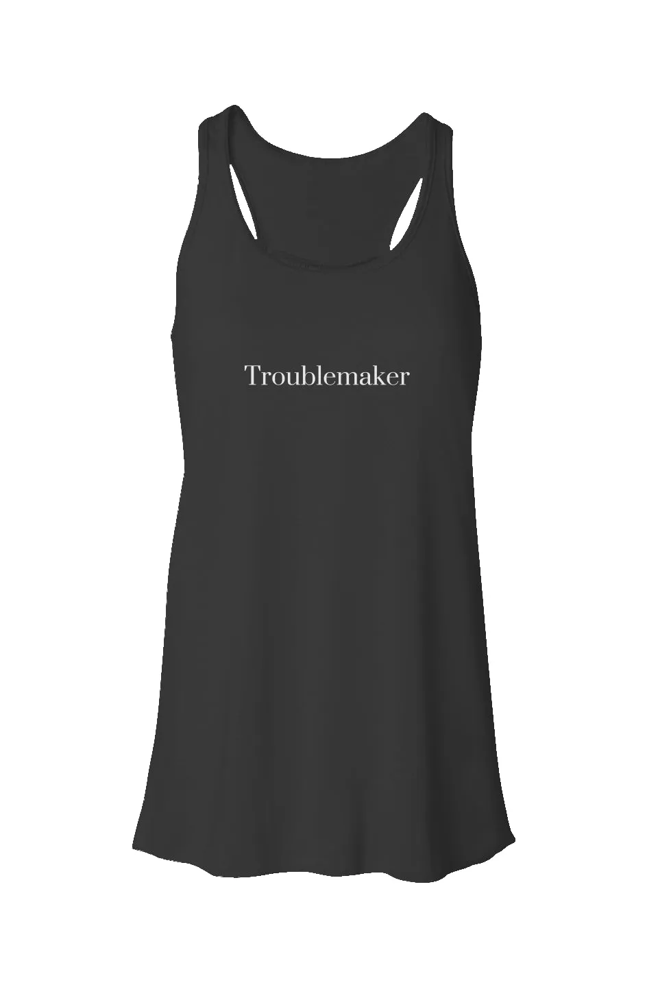 Troublemaker Flowy Racerback Tank - Fern and Oak