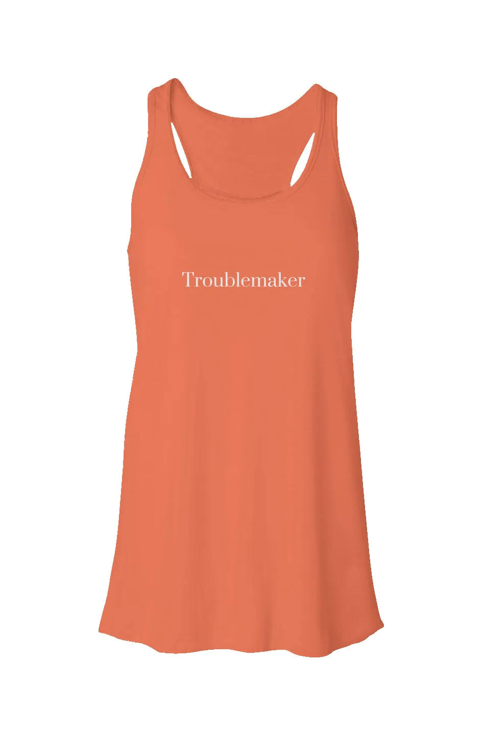 Troublemaker Flowy Racerback Tank - Fern and Oak