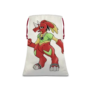 Tsostkibird Sublimation Linen Drawstring Sack