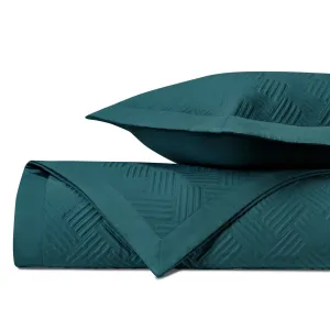 Twilight Quilted Teal by Home Treasures