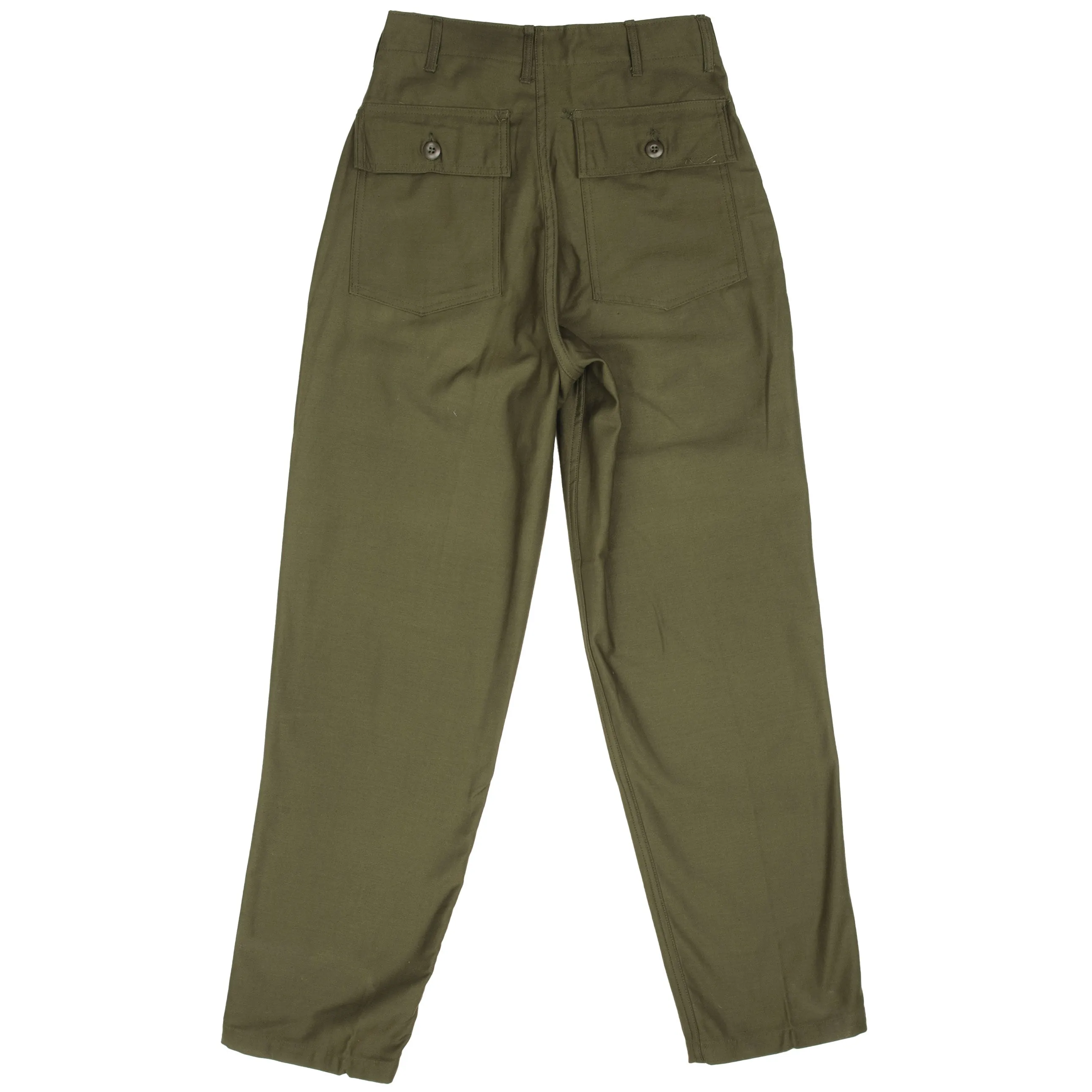VINTAGE US ARMY UTILITY OG-107 TROUSERS PANTS 1970S SIZE 30X31 DEADSTOCK