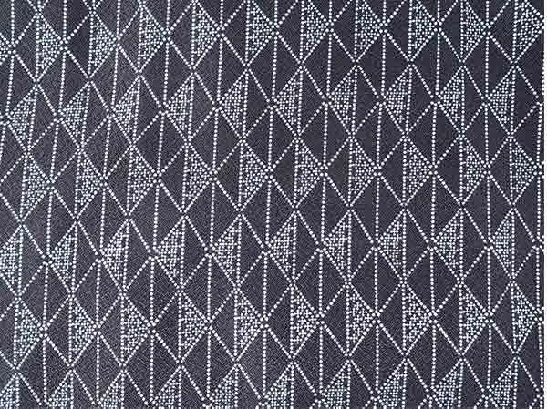 Washable pre-tailored Lined KIMONO【M】(Diamond pattern designed with dots pattern.)