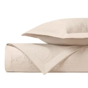 Wave Quilted Ecru by Home Treasures