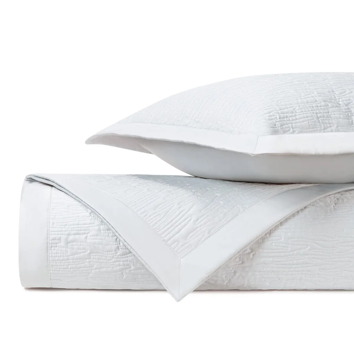 Wave Quilted White by Home Treasures