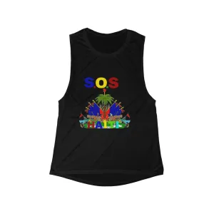 Women's Flowy Scoop Muscle Tank
