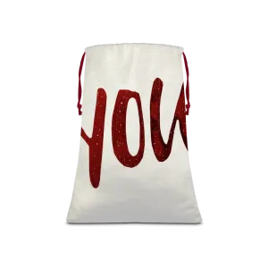 You Sublimation Linen Drawstring Sack